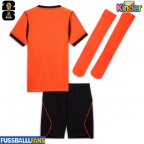 Niederlande Heimtrikotsatz Kinder WM 2026 Kurzarm (+ Kurze Hosen)